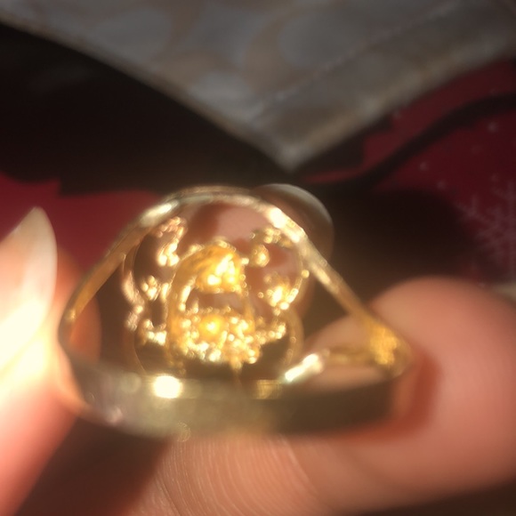 Tasmanian devil gold ring - Picture 2 of 2